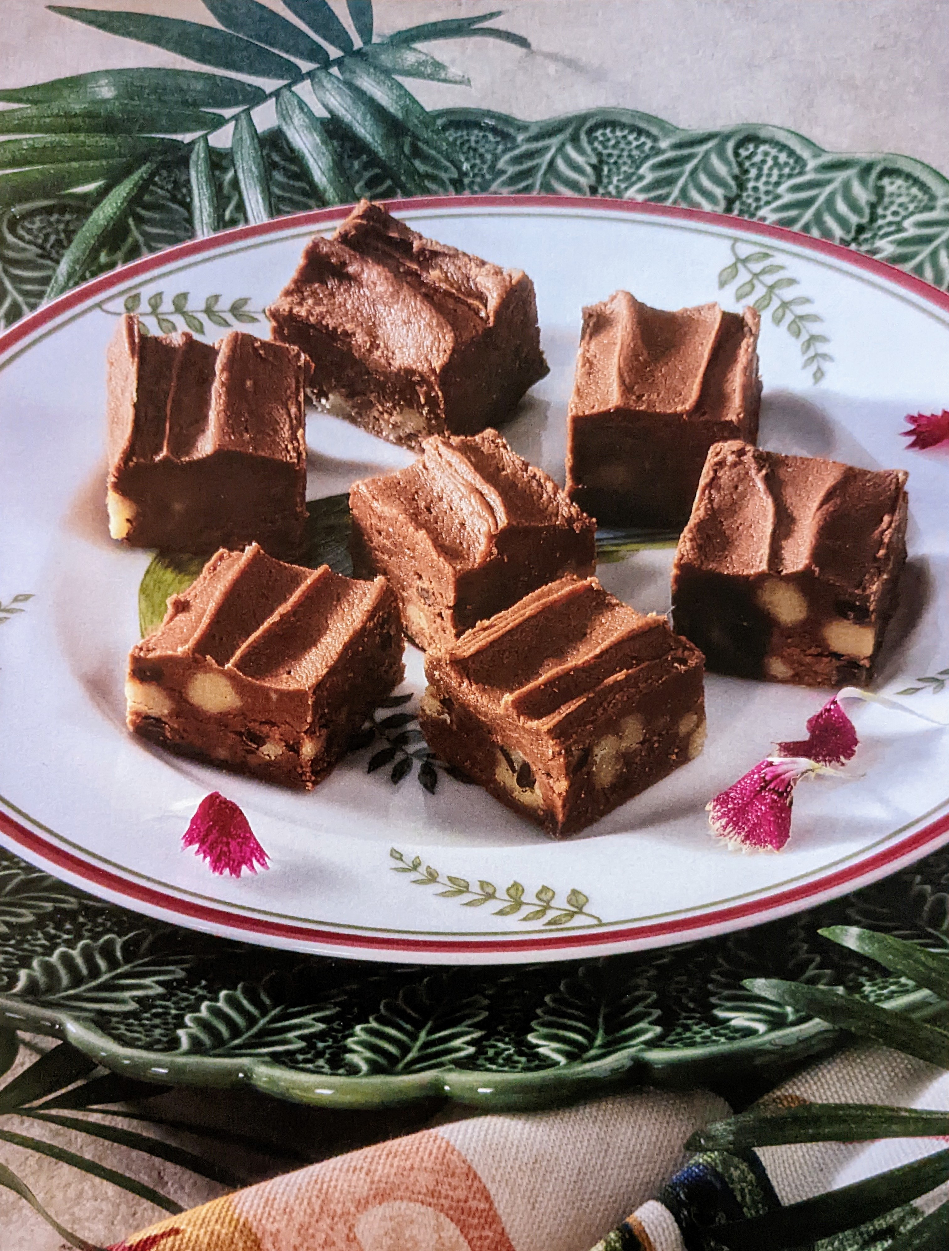 Chocolate Chip Cookie Dough Fudge