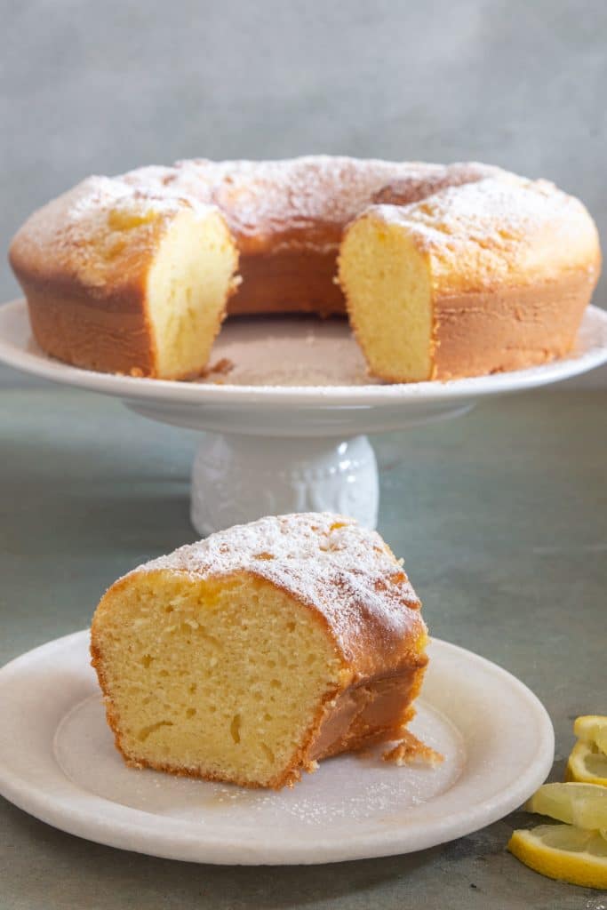 Egg Yolk Lemon Cake