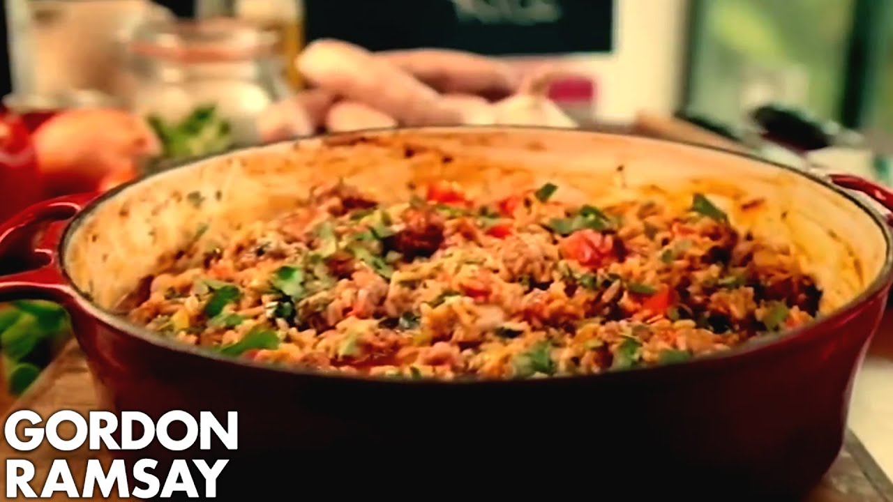 Gordon Ramsay's Spicy Sausage Rice