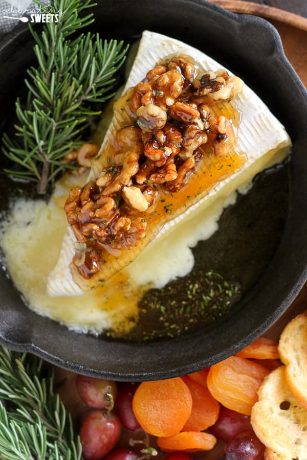 Honey and Walnut Baked Brie