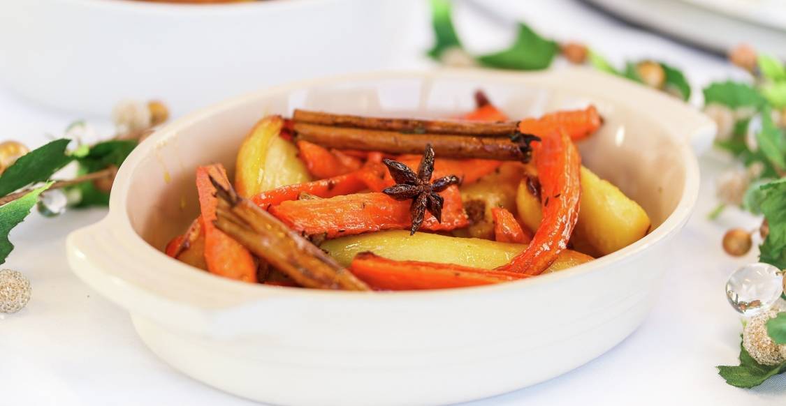 Honey Glazed Carrots and Parsnips