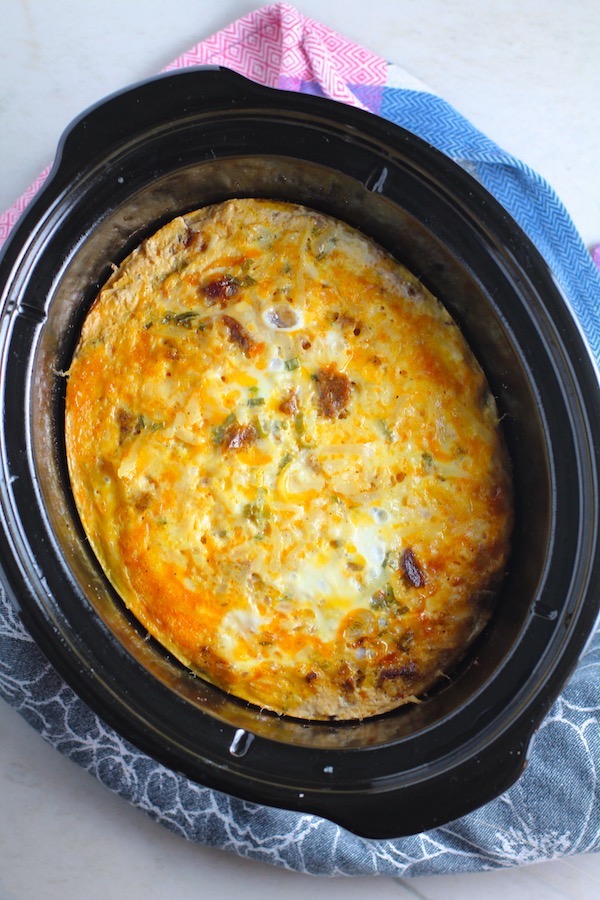 Huevos in a Crockpot