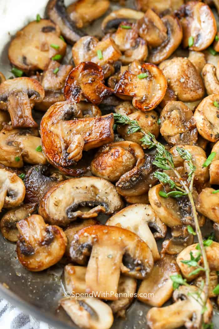 Kickstarter Garlic Mushrooms