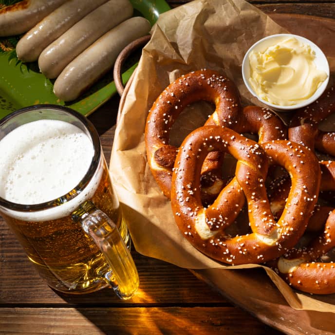 Laugenbrezeln (German Lye Pretzels)