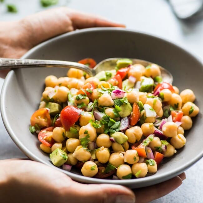 Mexican Garbanzo Salad