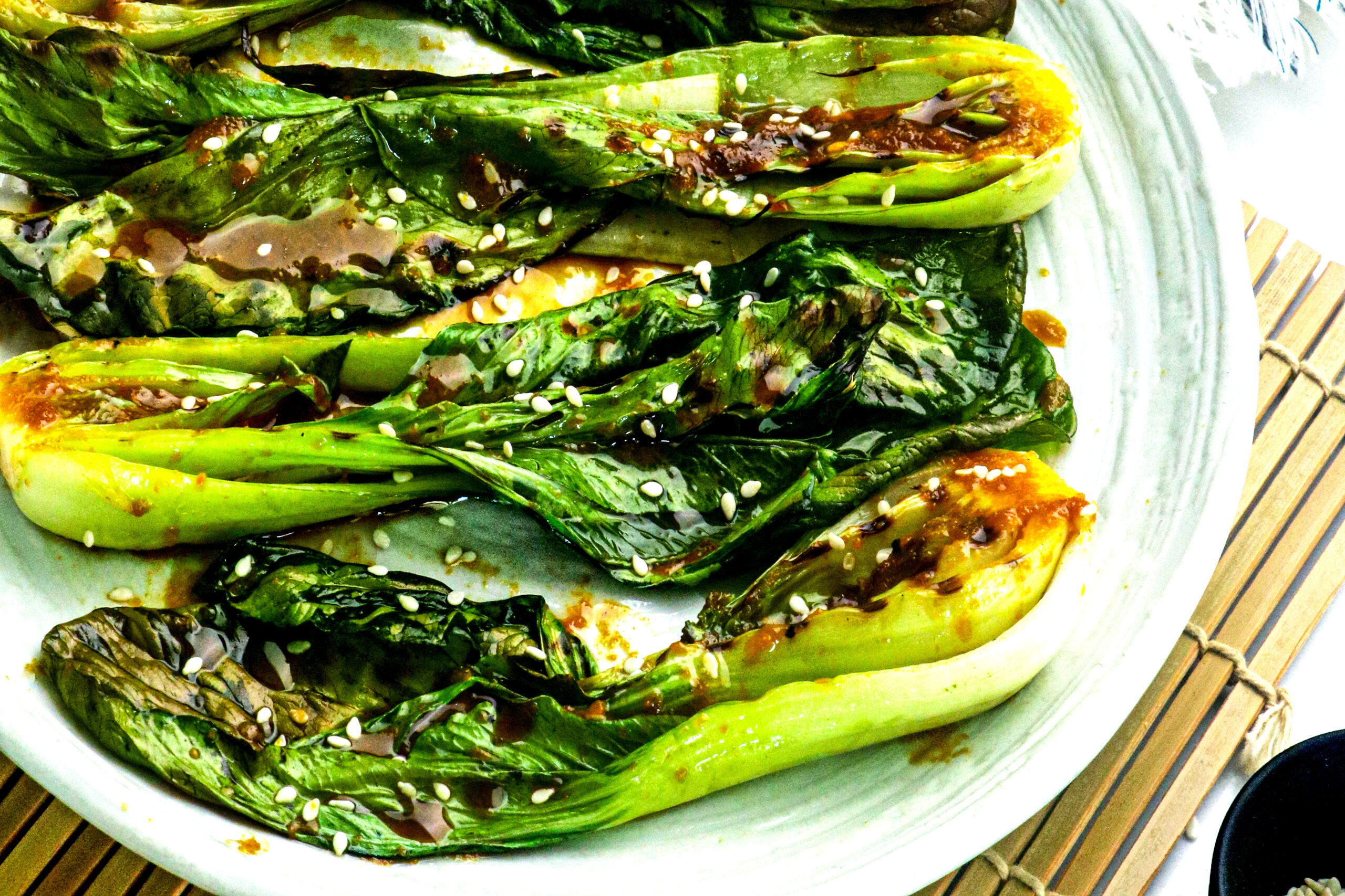 Miso-Glazed Bok Choy