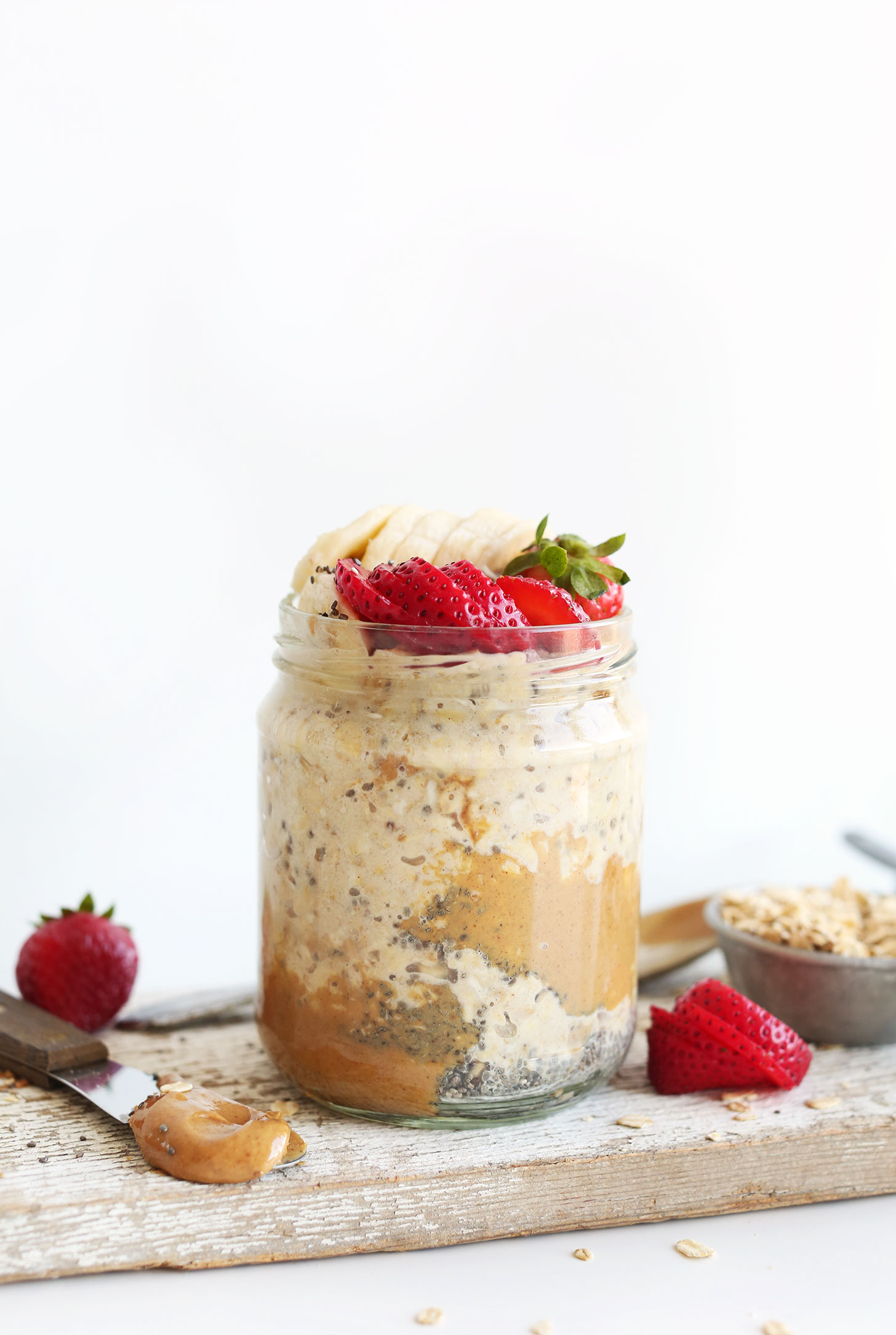 Peanut Butter Overnight Oats