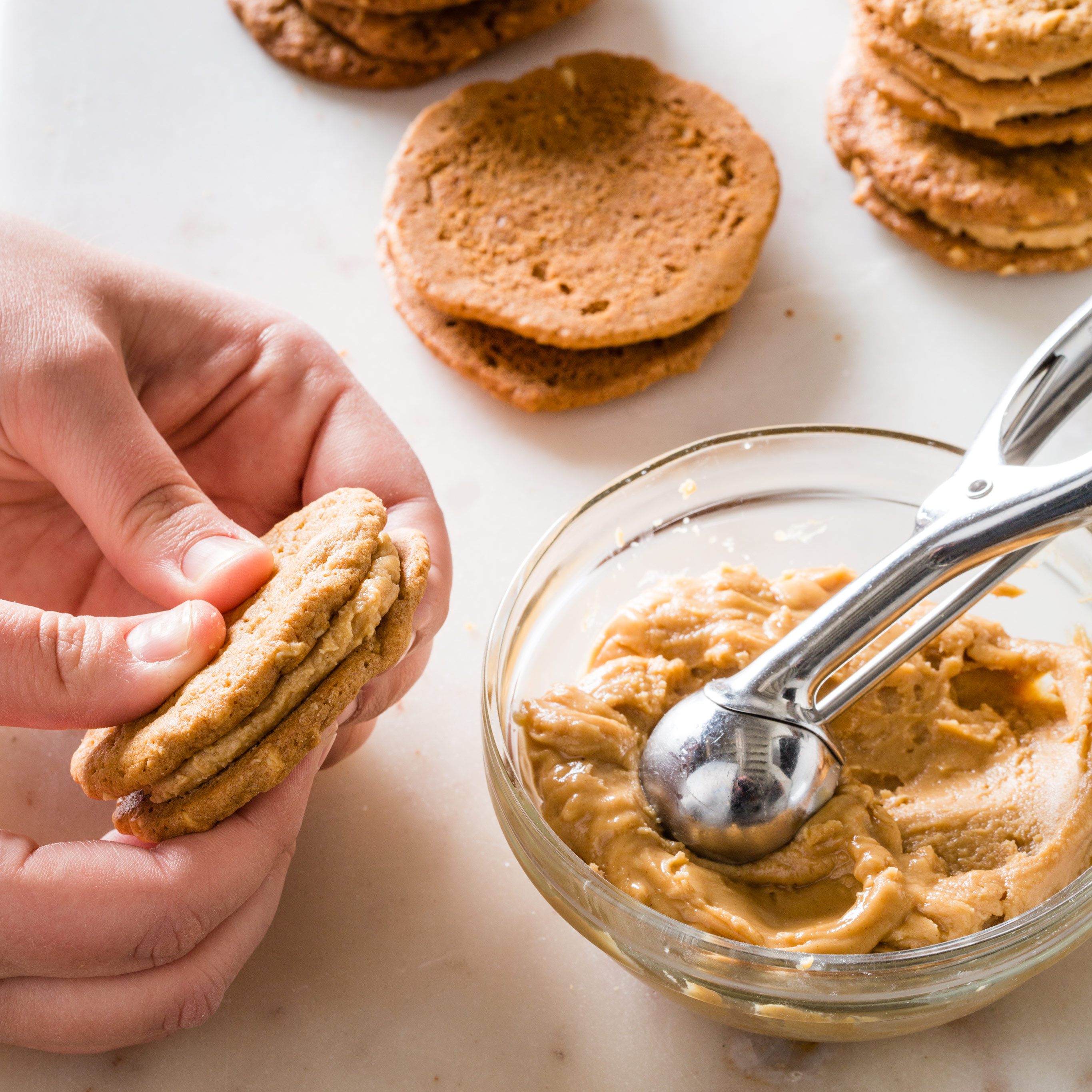 Peanut Butter Sandwich Cookies