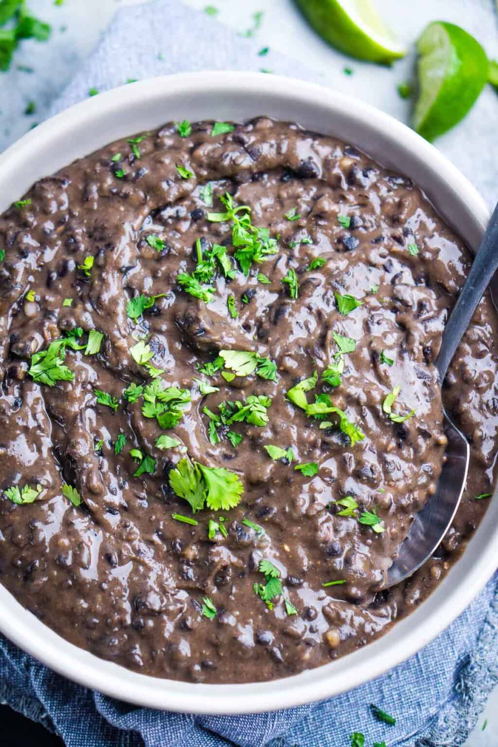 Refried Black Beans