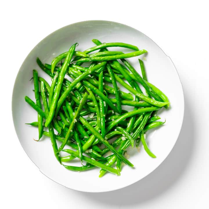 Skillet-Steamed Haricots Verts